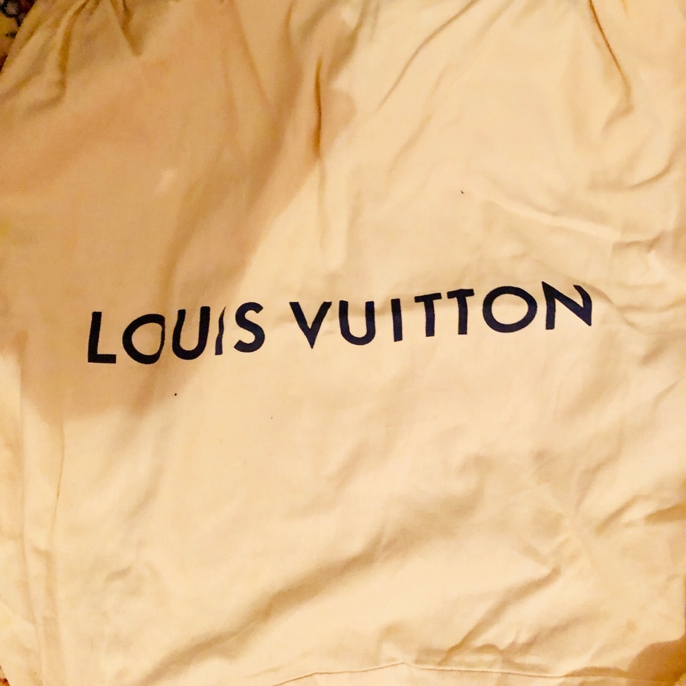 LOUIS VUITTON HANDBAG DUST BAG WITH DRAW STRINGS